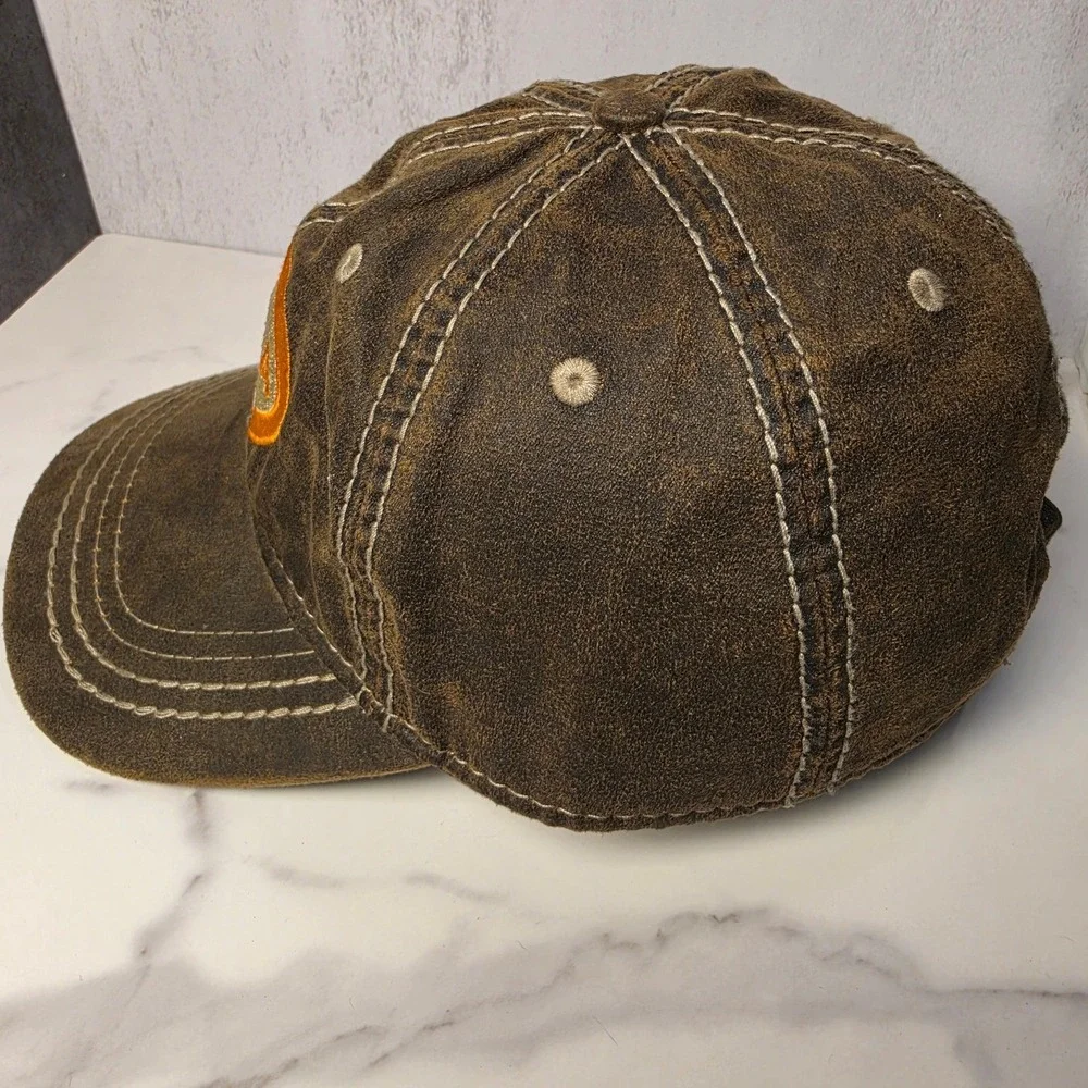 Port‎ Authority MSAA 35 Years Est 1987 Brown Weathered Baseball Cap Hat